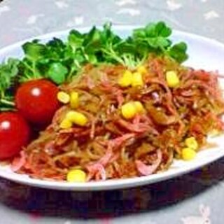 お手軽！和風ダイエットパスタ？